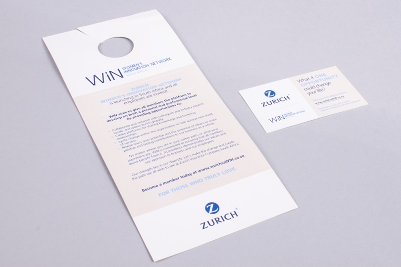 Zurich Insurance WIN Campaign Print